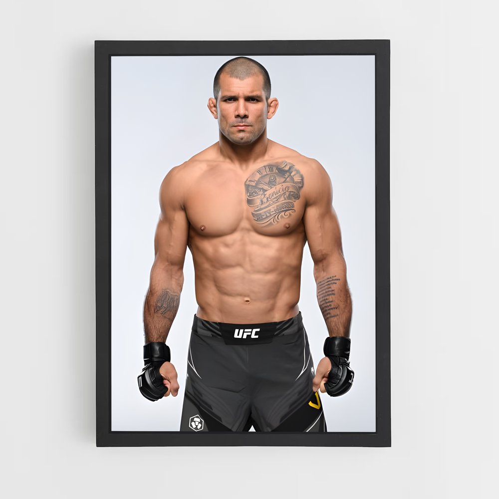 Poster L'Octogone de Rodolfo – affiche Jiu-jitsu brésilien (vue 2)